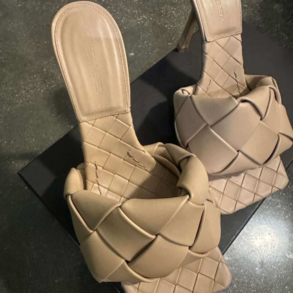Women's Beige Woven Sandals